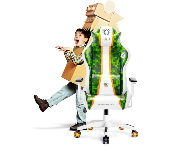 Diablo Chairs X-One 2.0 Kido Craft Edition - 1192292 - zdjęcie 2